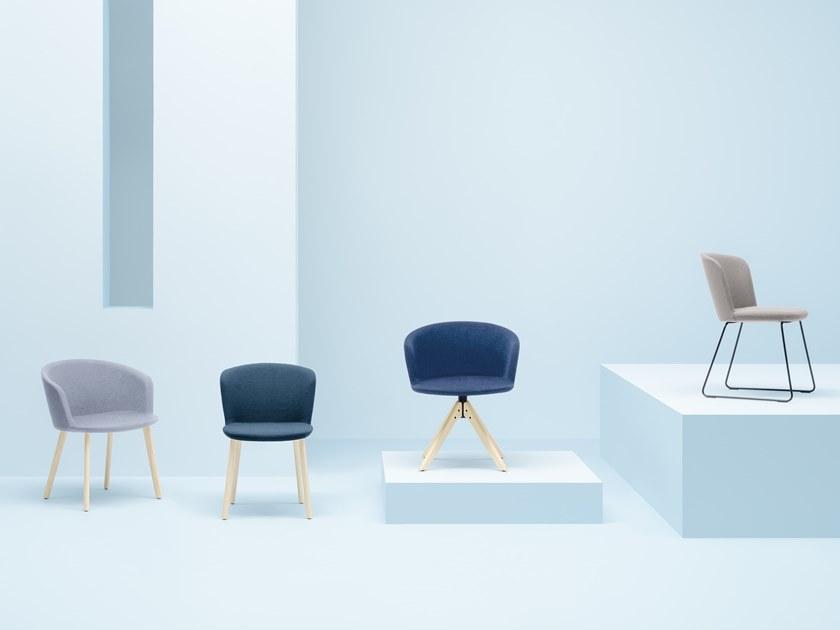 Pedrali Стул с обивкой и подлокотниками Nym soft sun-id-1461098 - Вид №3