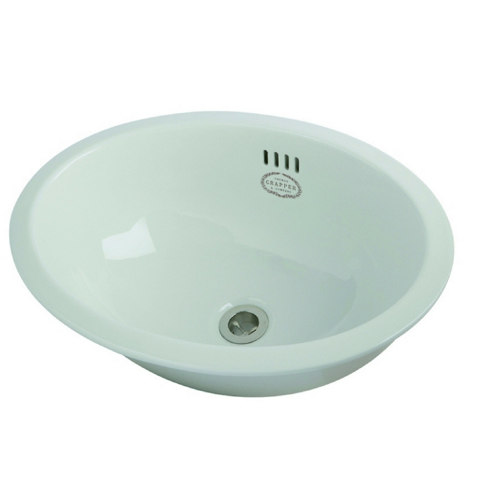 TCO400849 Овальная чаша под заглушку Thomas Crapper  - Вид №1