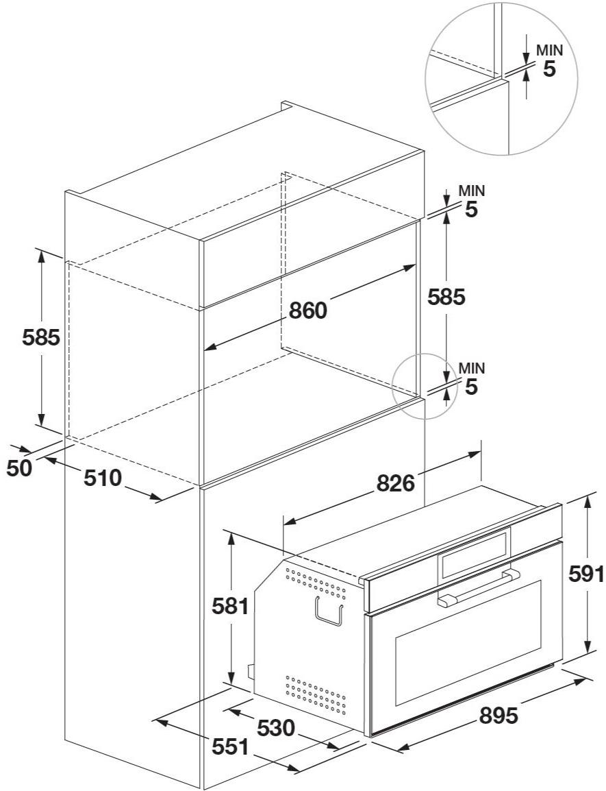Fulgor Milano Многофункциональная электрическая встроенная духовка класса а + Cluster concept sun-id-1472068 - Вид №1
