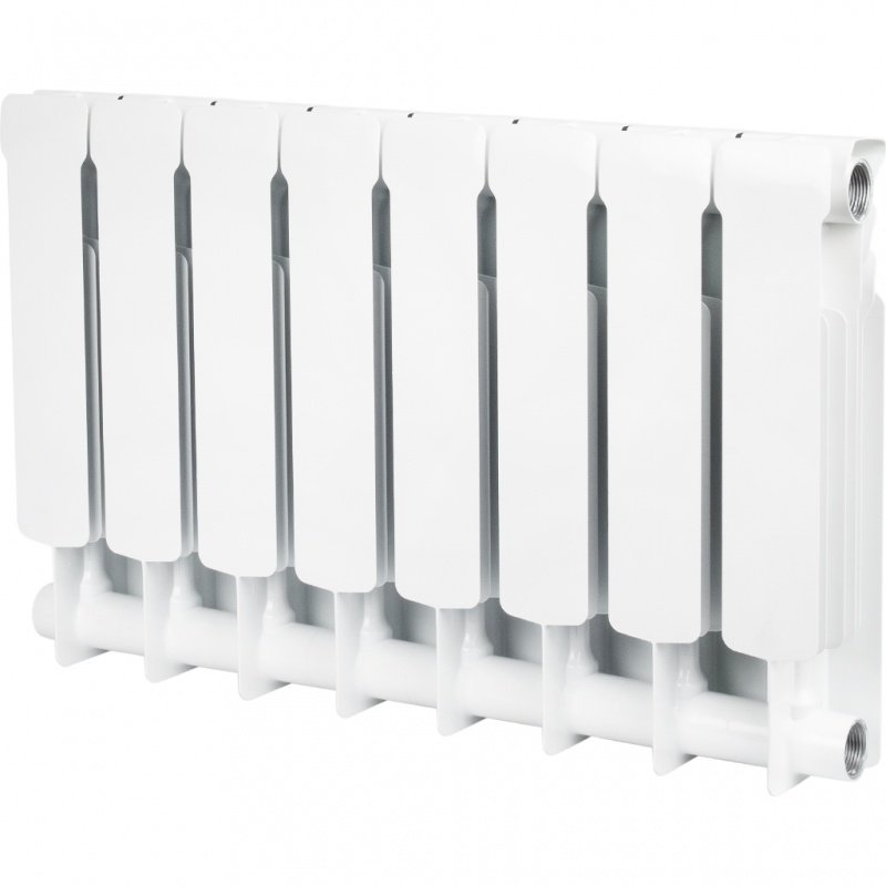 Радиатор STOUT Space 8 секций биметаллический секционный, высота 350мм SRB0310035008 - Вид №1