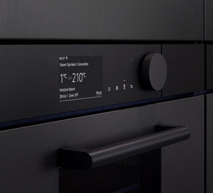 Samsung Home Appliances Встраиваемая пароварка из стекла с сенсорным экраном класса а +  Nv75t9979cd  - Вид №20