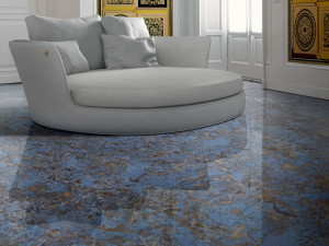 Пол / керамогранит с мраморным эффектом