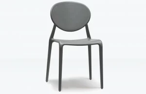 SCAB DESIGN Эргономичное штабелируемое кресло с медальоном из технополимера Gio