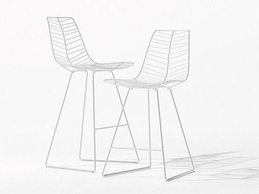 arper Табурет из стали со спинкой и подставкой для ног Leaf sun-id-1477051 - Вид №3