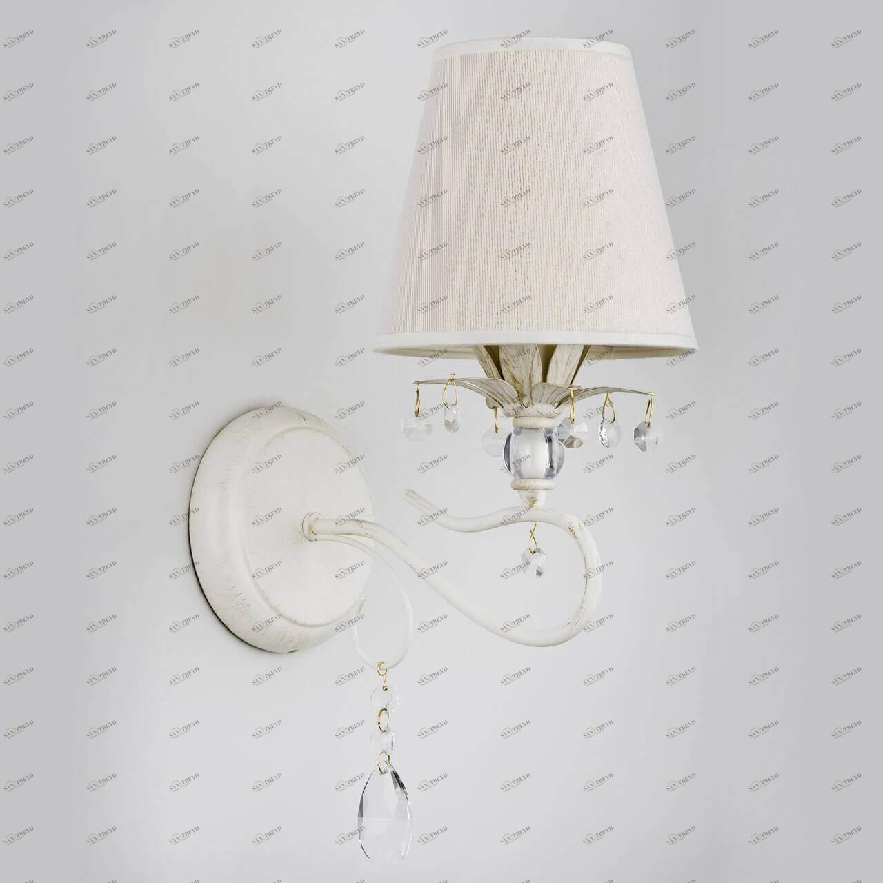 Бра настенное бежевое Alfa Lukrecja 21060 ALFA LUKRECJA 00-3928633 Бежевый 