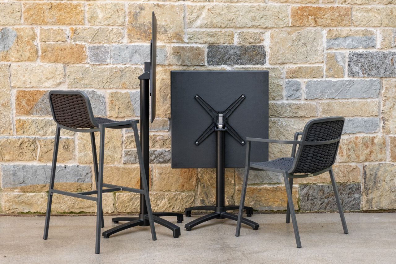 Складной квадратный садовый стол DRIGANI плоская поверхность ARCH-00077764 - Вид №3