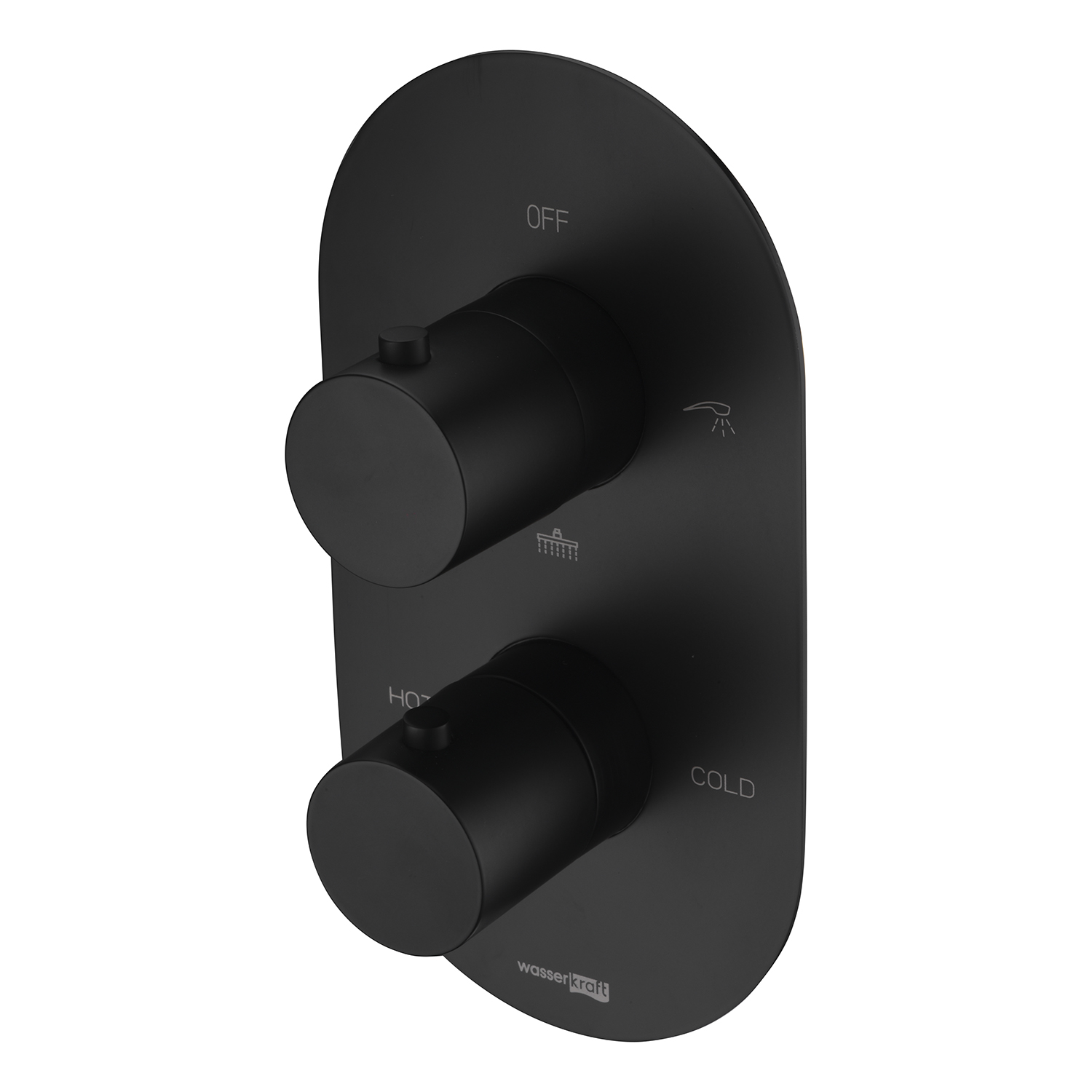 7444 Thermo Elbe Термостатический смеситель для ванны и душа WasserKRAFT Elbe 7400  - Вид №3