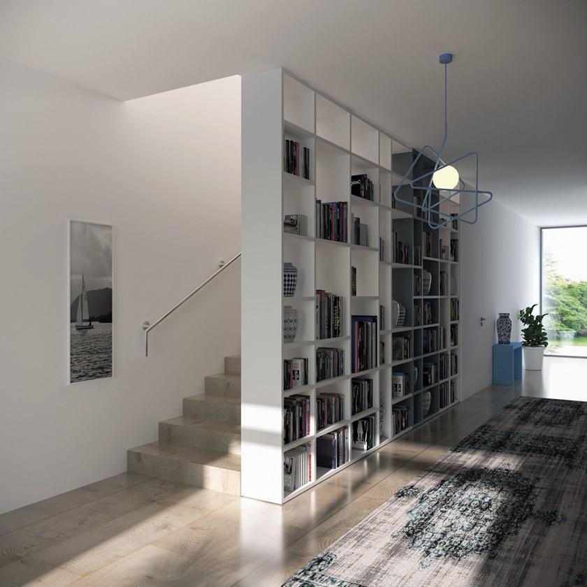 De Rosso Двусторонний открытый книжный шкаф на заказ из пвх Alfabeto sun-id-1489239 - Вид №1