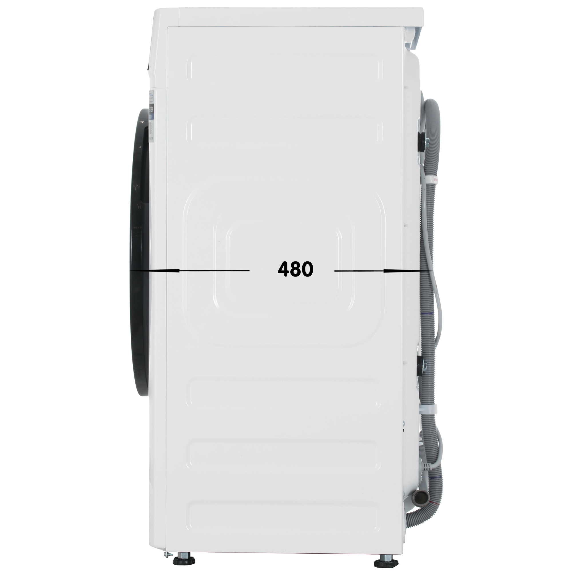 9143388 Стиральная машина DEXP WF-7B1G белый STDN-0136550 - Вид №2