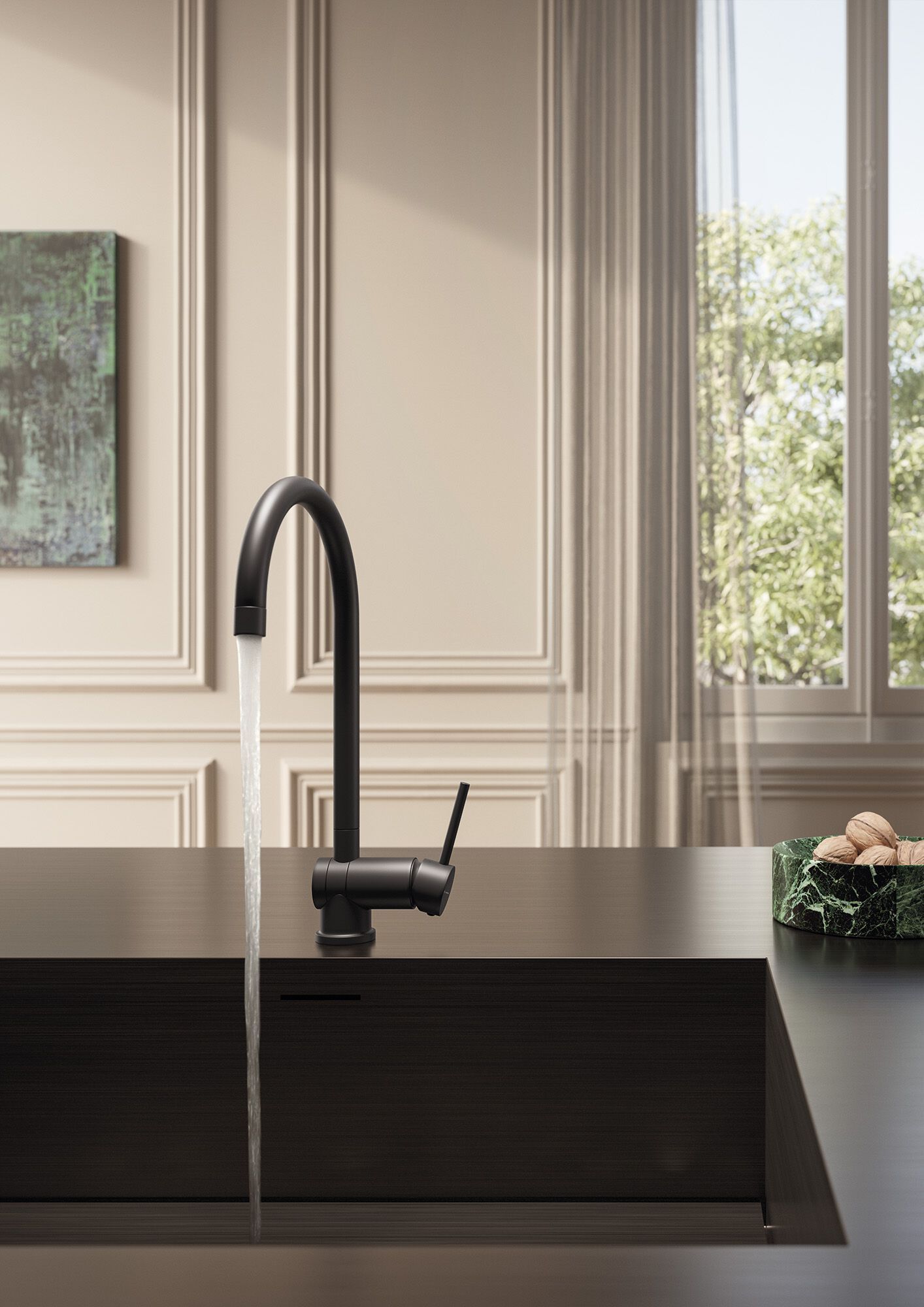 Смеситель для кухни с одним отверстием Newform XT KITCHEN ARCH-00110068 - Вид №1