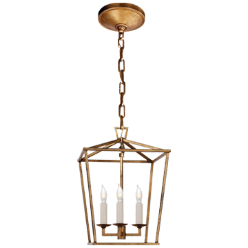 LAAR0528 Darlana Mini Lantern из позолоченного железа ijlbrown 