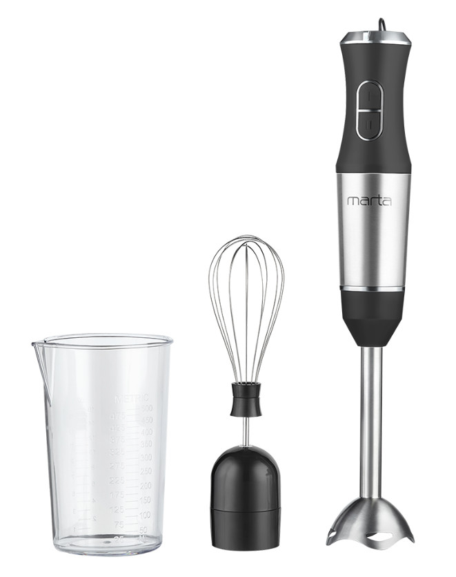 9058409 Блендер погружной MARTA MT-1577 NEW черный STDN-0062938