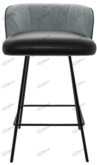 KFF Табурет кухонный со спинкой и подставкой для ног Gaia line sun-id-1499691