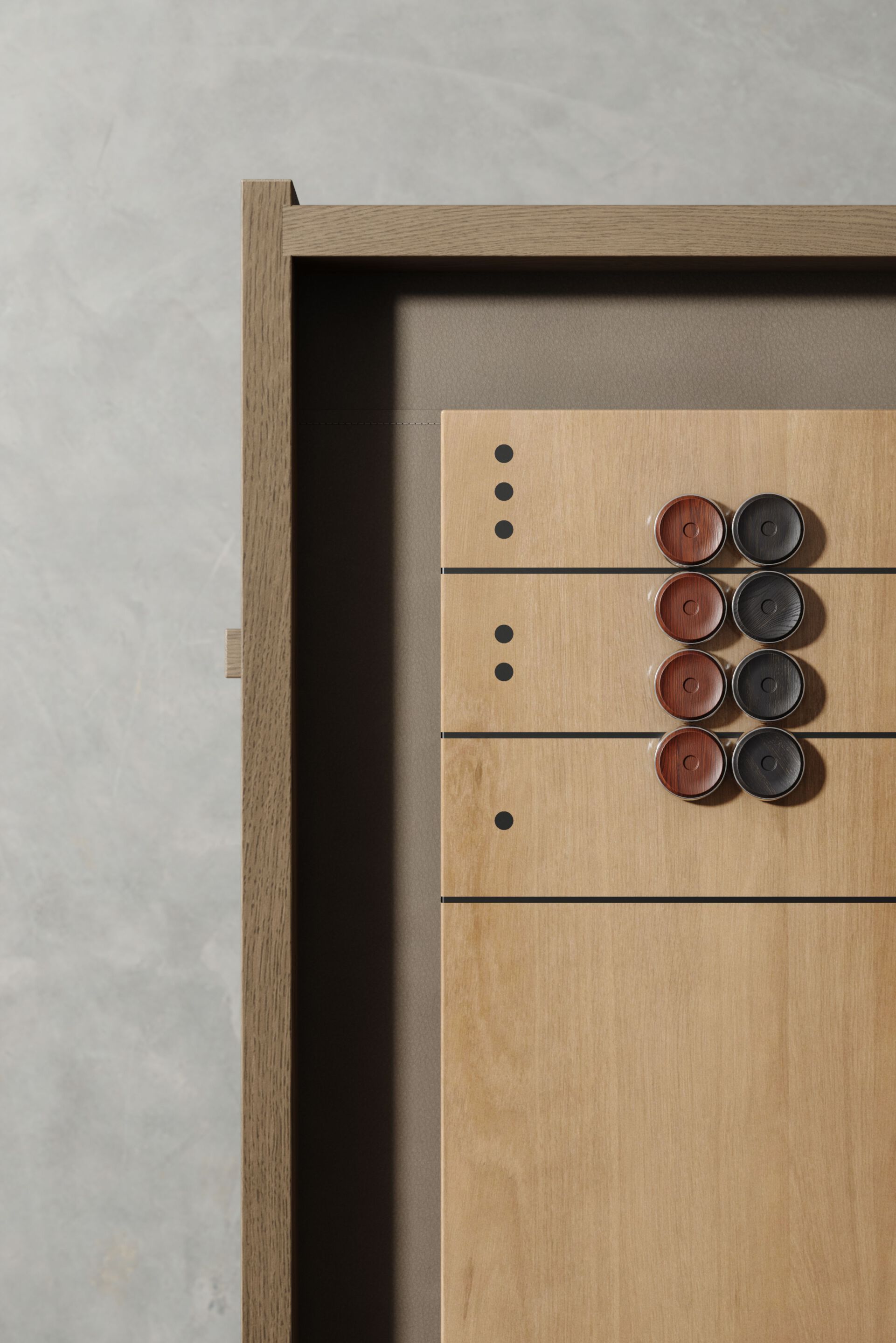 Деревянный прямоугольный стол для Шаффлборда District Eight Dinh ARCH-00032914 - Вид №7