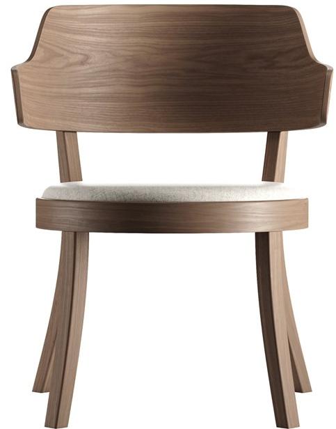 horgenglarus Стул из массива дерева со встроенной подушкой Seley sun-id-1399158 - Вид №4