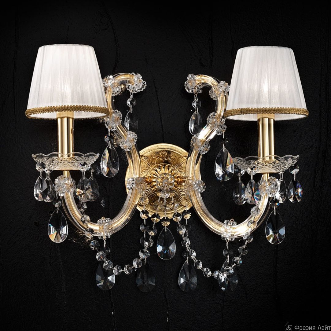 Masiero VE 937 А2 CUT CRYSTAL бра Maria teresa 112289