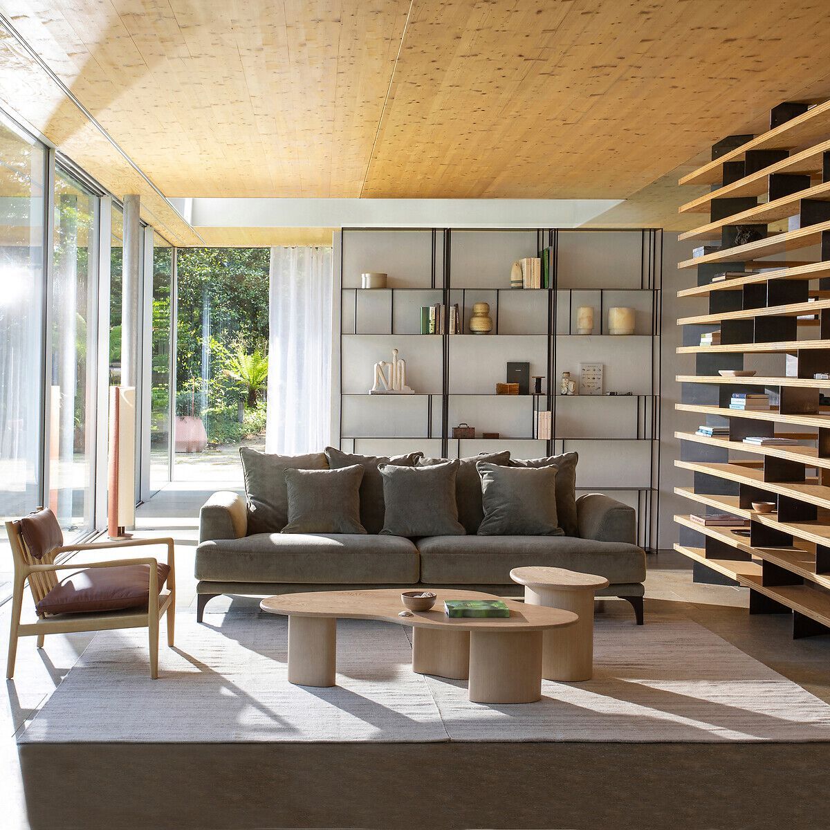 Книжный шкаф из металла AMPM PARALLEL ARCH-00149080 - Вид №4