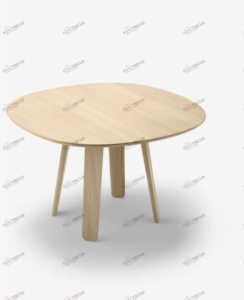 ALKI Круглый дубовый стол Triku sun-id-1381854