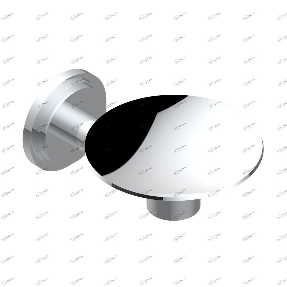 G2H-546 Мыльница настенная Ø 100 мм Thg-paris Le 9 Howlite Хром G2H-546 CAT.A