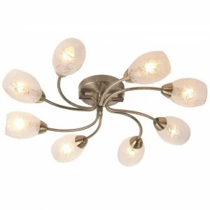Потолочная люстра IDLamp Carmina 201/8PF-Oldbronze IDLAMP CARMINA 182554 -
