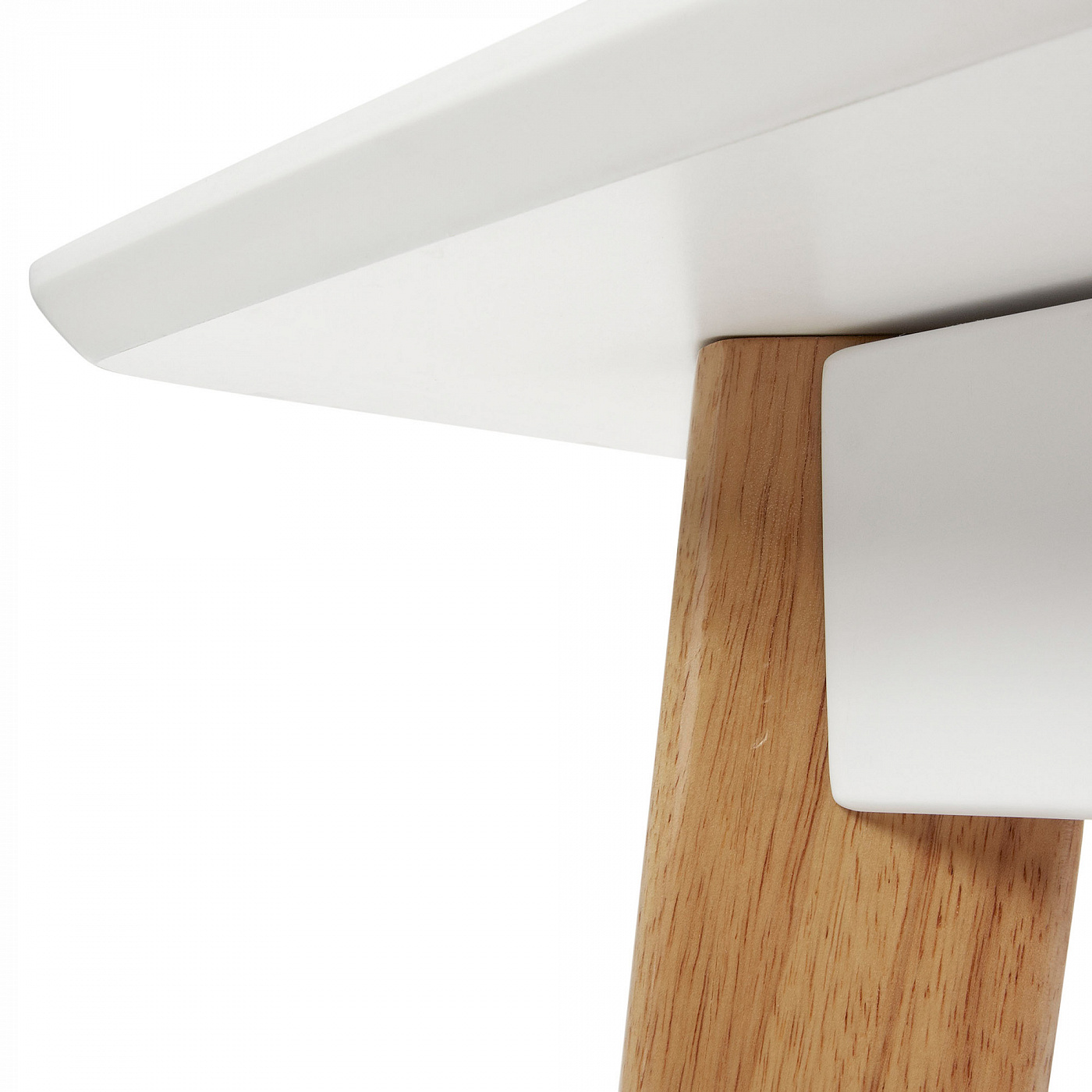 023493 Стол обеденный Meety 160(200)x90 белый La Forma Melan  - Вид №7