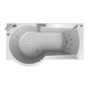 Гидромассаж "Специальный Chrome" на ванну Валенсия (двигатель 1500 Вт, система "Turbo-pool", миниджет Релакс - 4 шт., джет Релакс - 14 шт., джет Линц, Магнус - 1 шт.)