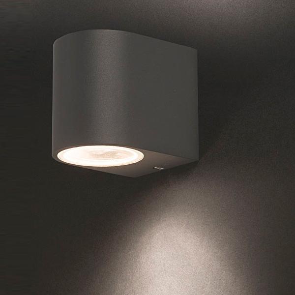 Уличный настенный светильник Nowodvorski Nico 9518 NOWODVORSKI NICO 270170 Графит  - Вид №1