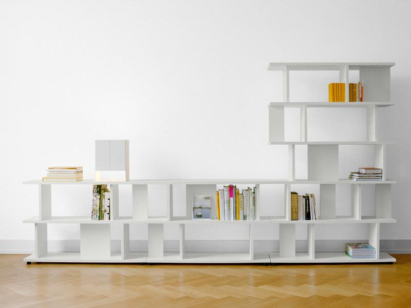 e15 Модульный открытый книжный шкаф из массива дерева  Sh05  - Вид №2