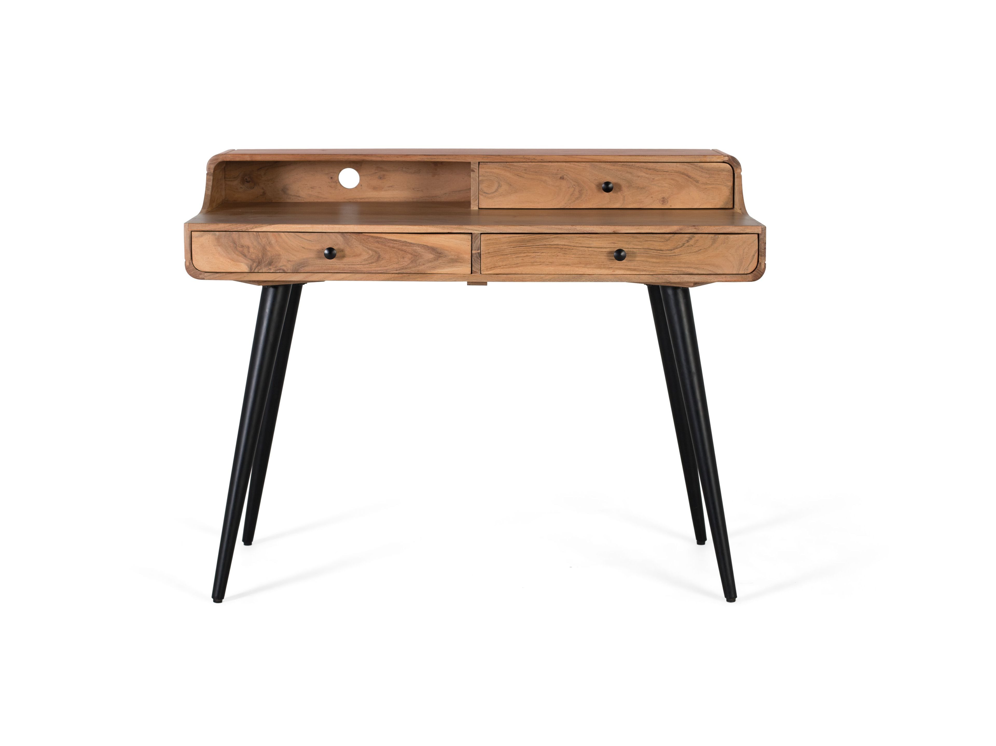 Письменный стол из акации с ящиками Giner y Colomer 1629 ARCH-00037929