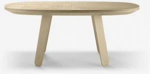 ALKI Стол овальный раздвижной из дуба Triku