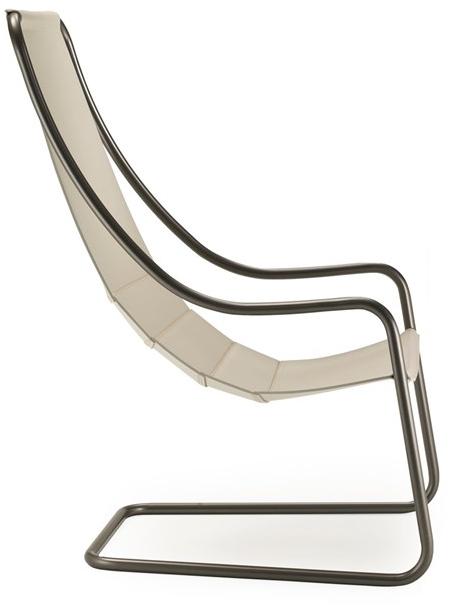 i 4 Mariani Консольное кожаное кресло с подлокотниками Nancy sun-id-1397814 - Вид №2