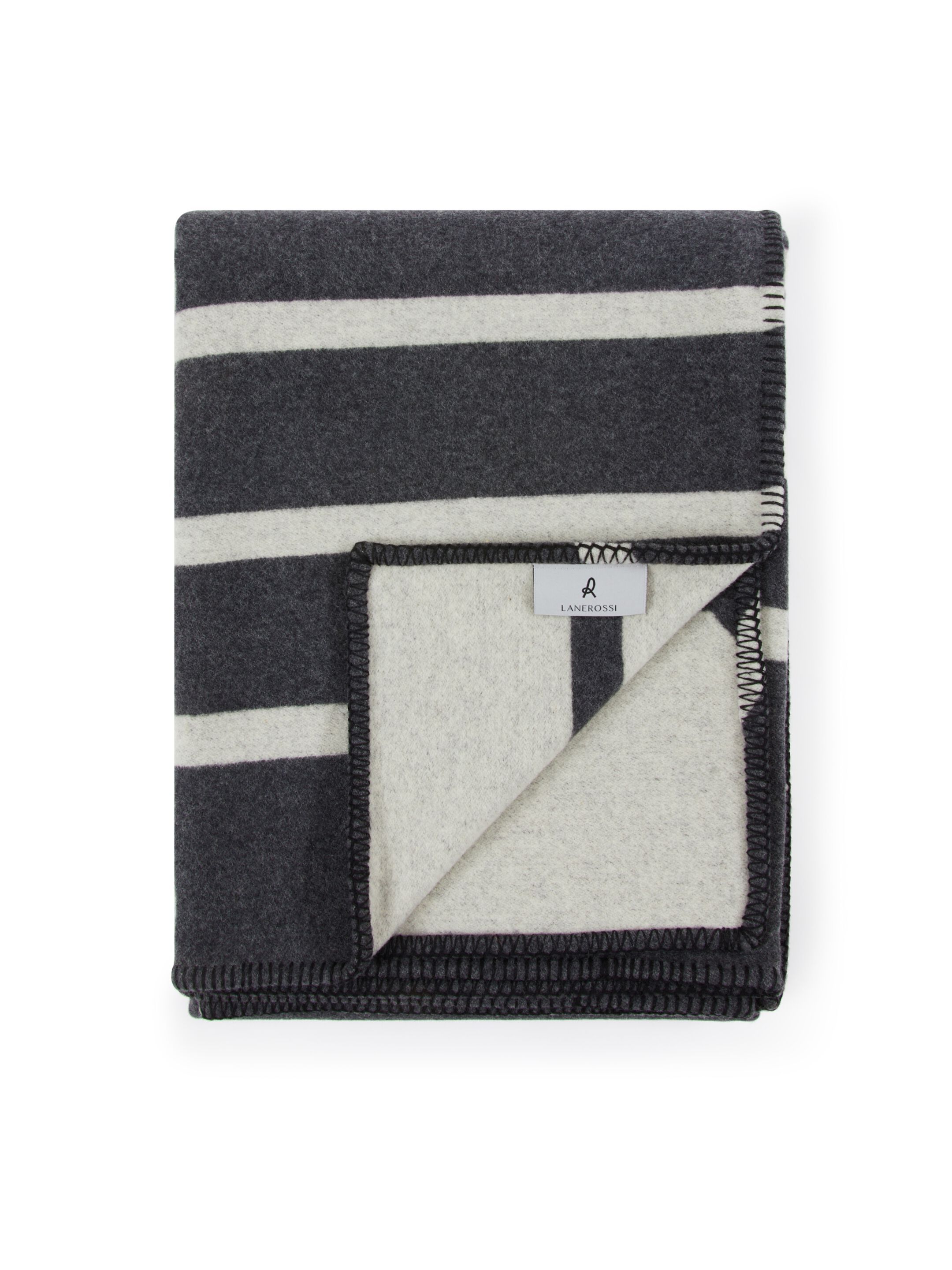 Plaid double face in lana merino e cashmere Lanerossi Оптическая ARCH-00093787 - Вид №12