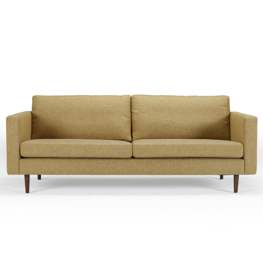 Диван трехместный Otto, дуб/орех, песочный Kragelund 37403248241 - Вид №2