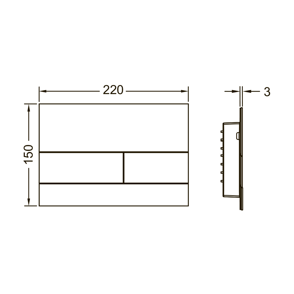 9240833 square Tece TECEsquare - Вид №1