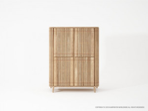 506_1087 Шкаф 4 двери Karpenter Koppar