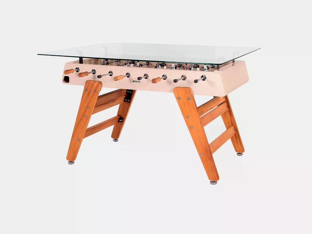 Прямоугольный обеденный стол из стали и стекла RS Barcelona RS3 WOOD ARCH-00114353 - Вид №20