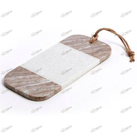 Доска разделочная деревянная белая 32х15 см Arin от La Forma LA FORMA ARIN 344432 Белый 