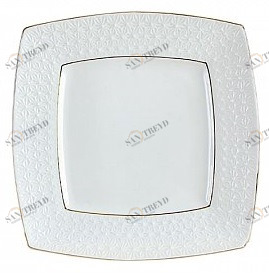 Тарелка десертная The snow Queen КОРАЛЛ THE SNOW QUEEN 029617 Белый 