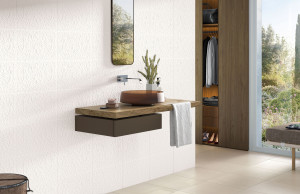 Пол / покрытие из глазурованной керамогранита с эффектом цемента