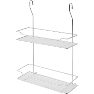Полка для рейлинга Аквадекор Stick двухъярусная 30x12.5x45 см сталь цвет серый 82488055 STLM-2034569