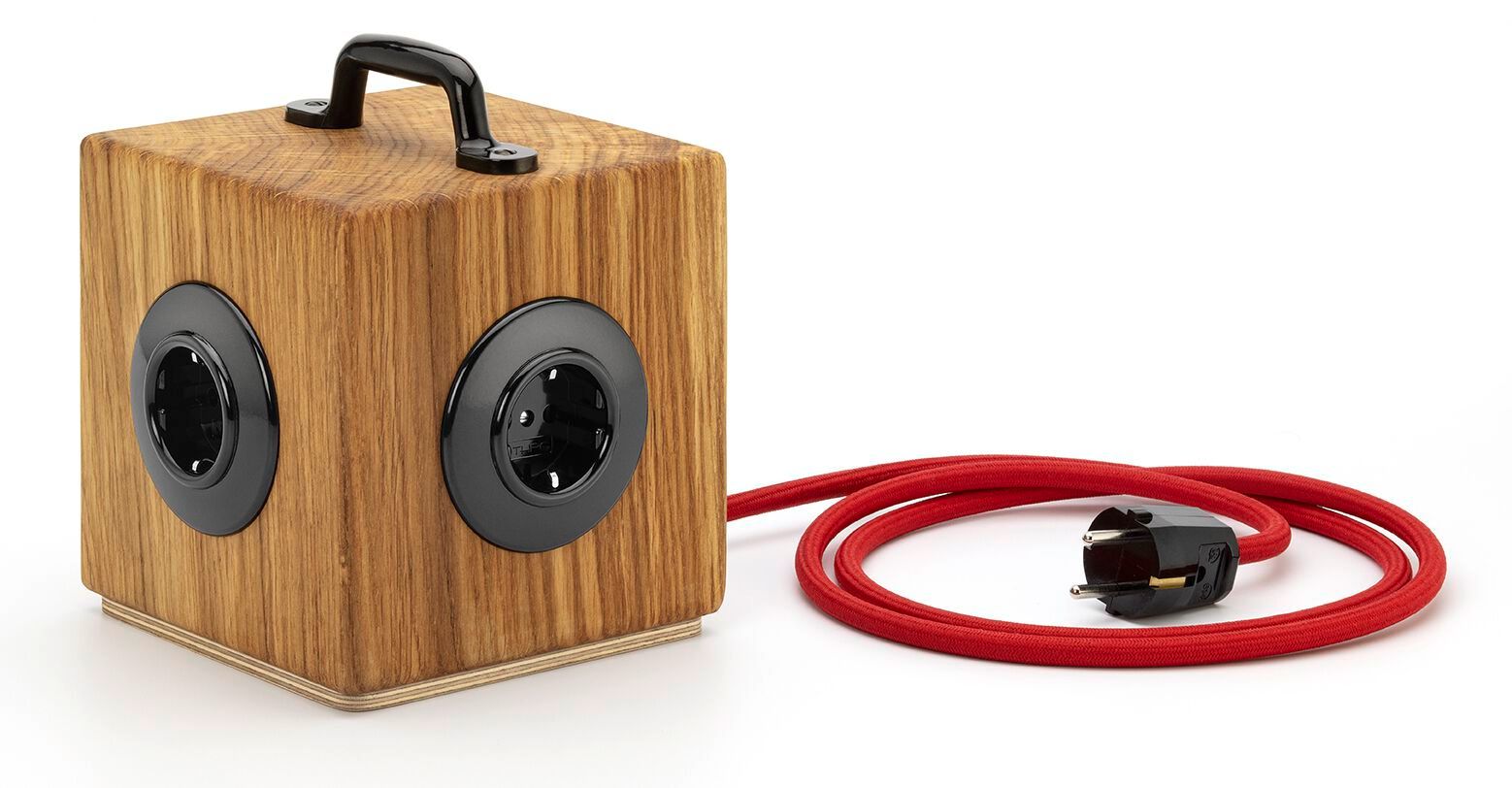 Дубовая электрическая розетка THPG POWER BLOCK ARCH-00016005 - Вид №2