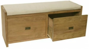 Il Giardino di Legno Садовый ящик для хранения / садовая скамейка из тика Emily 843