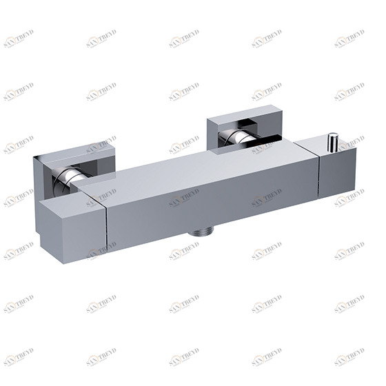 Смеситель для душа с термостатом ½" настенный JOERGER Turn 626.20.255.000