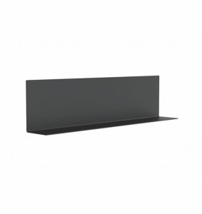 FROST Полка 4026 25x15x100cм » чёрная Алюминий Черный U4026-B