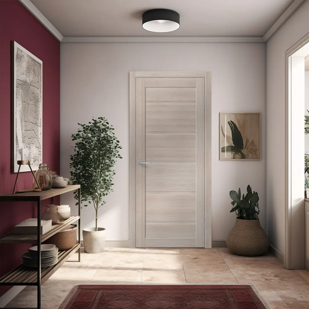 VELLDORIS Норт - межкомнатная дверь глухая 60x200 см дуб эдисон 89414185 STLM-1569886 - Вид №3