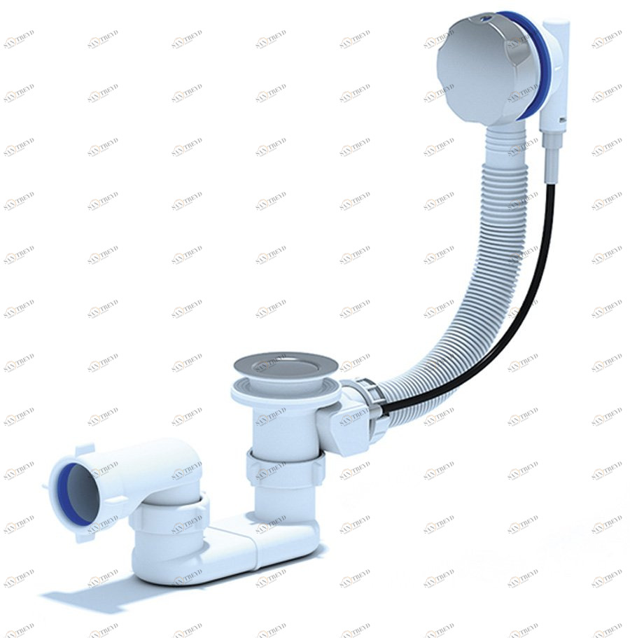 Слив-перелив Cezares полуавтомат для акриловой ванны CZR-STP1-01 