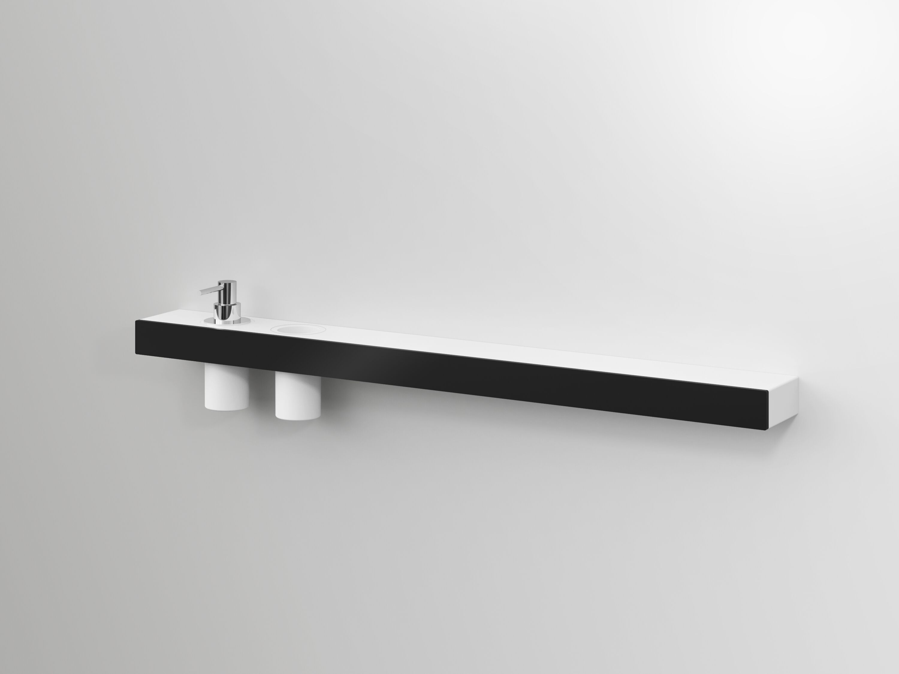 Алюминиевая полка для ванной Ideagroup MODULA ARCH-00082104 - Вид №1