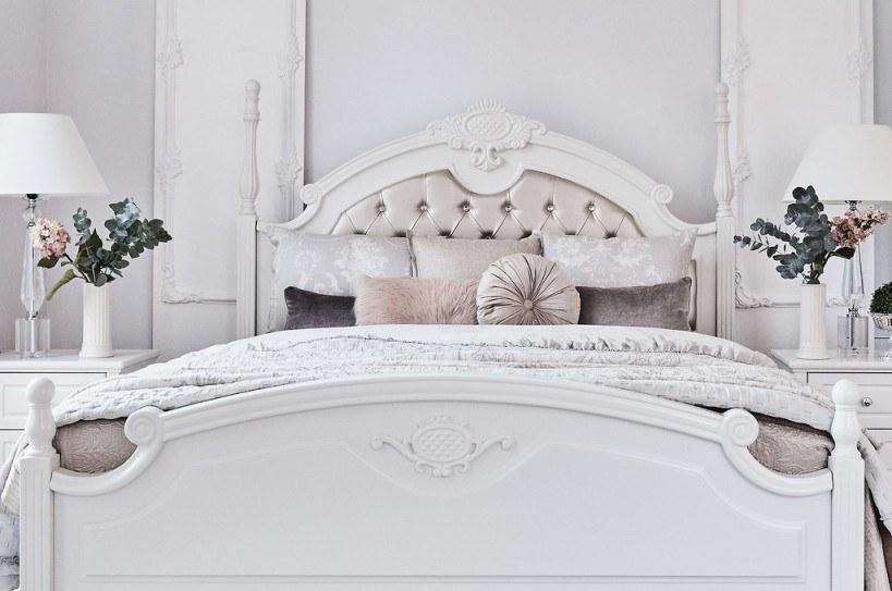 Arrediorg.it® Кровать King size из дерева с тафтинговым изголовьем Princess sun-id-1346465 - Вид №3