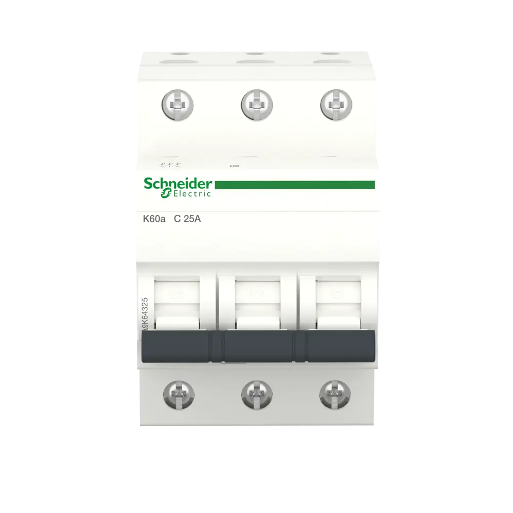 Автоматический выключатель Schneider Electric Acti9 3P C25 А 4.5 кА 82850901 STLM-2031557  - Вид №1