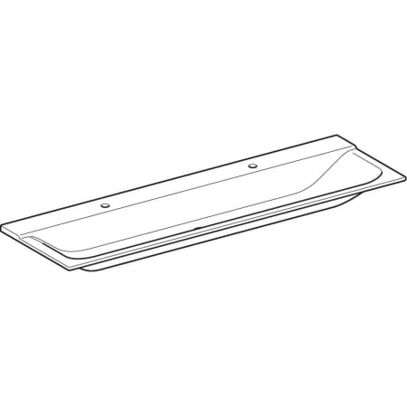 500.276.00.1 Встраиваемая раковина Geberit Xeno² Geberit  - Вид №11